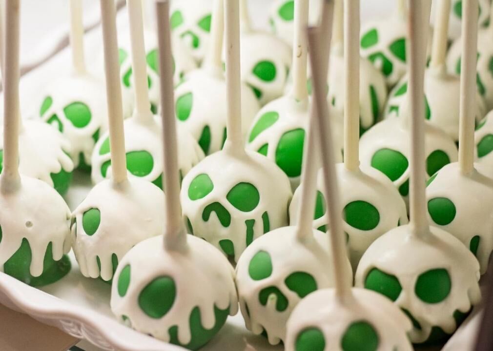 Spooky Monster Halloween Cake Balls